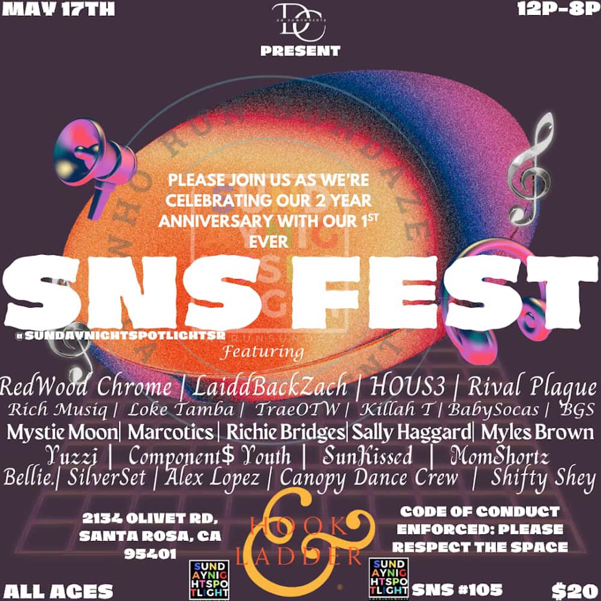 SNS Fest flyer